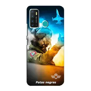Чехол с Украинской символикой на Инфиникс Нот 9 / Нот 9 про (Герой Киева)