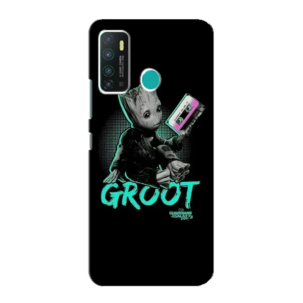 Чехол с рисунком «Groot» для Infinix Hot 9 / Hot 9 Pro Чехол с рисунком «Groot» для Infinix Hot 9 / Hot 9 Pro
