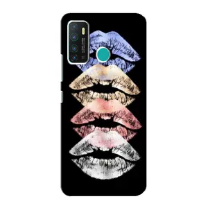 Чохол Стильні дівчата на Infinix Hot 9 / Hot 9 Pro (Губи)