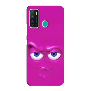 Силиконовые Чехлы (смешные стикеры) для Infinix Hot 9 / Hot 9 Pro (Хитрая мордочка)
