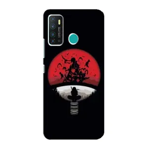Чехлы с картинкой Итачи Учиха на Infinix Hot 9 / Hot 9 Pro (Итачи на черном)
