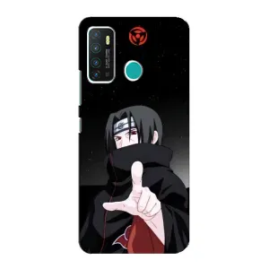 Чехлы с картинкой Итачи Учиха на Infinix Hot 9 / Hot 9 Pro (Итачи Знак)