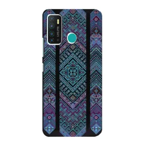 Силиконовый Чехол на Infinix Hot 9 / Hot 9 Pro (Крутой орнамент)