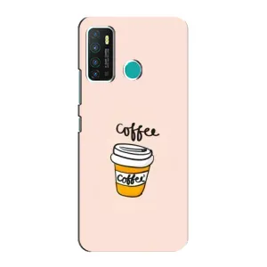 Чохол з зображенням смачної їжі для Infinix Hot 9 / Hot 9 Pro (Кружка Кави)
