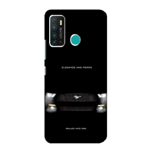 Чехлы с тематикой "Крутые машины" на Infinix Hot 9 / Hot 9 Pro (Черный Land Rover)