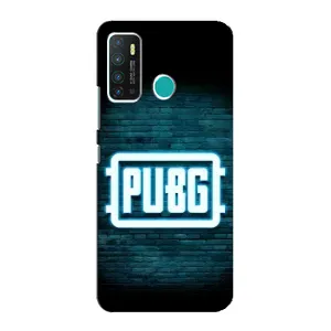 Чохол (TPU) з картинкою "Лого Пабг" на Інфінікс Нот 9 / Нот 9 про (Лого PUBG)