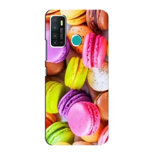 Чохол з зображенням смачної їжі для Infinix Hot 9 / Hot 9 Pro (Макаруни)