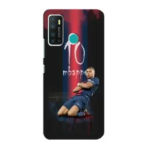 Чехол (TPU) с Футболистом на Infinix Hot 9 / Hot 9 Pro (MBAPPE 10)