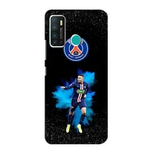 Чехол (TPU) с Футболистом на Infinix Hot 9 / Hot 9 Pro (Мбаппе ПСЖ)