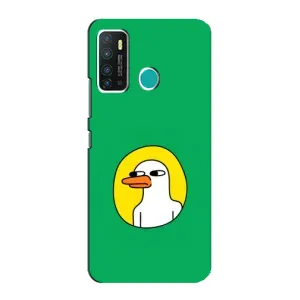 Бампер с принтом Мемы для Infinix Hot 9 / Hot 9 Pro (Мем Утка)