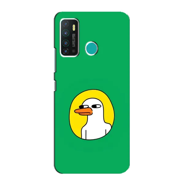 Чехол с рисунком «Мем Утка» для Infinix Hot 9 / Hot 9 Pro Чехол с рисунком «Мем Утка» для Infinix Hot 9 / Hot 9 Pro