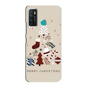 Чехол Санта Клаус для Infinix Hot 9 / Hot 9 Pro (Merry Christmas)