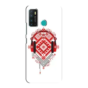 Силиконовый Чехол на Infinix Hot 9 / Hot 9 Pro с картинкой Вышиванки (Модная вышиванка)