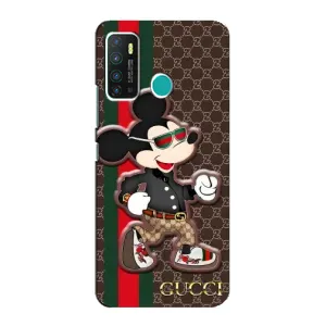 Чехлы Бренд GUCCI для Infinix Hot 9 / Hot 9 Pro (Маус Гуччи)