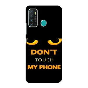 Чохол з Прикольним Принтом на Infinix Hot 9 / Hot 9 Pro (Не чіпай мій телефон)