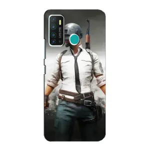 Чохол з картинкою "Герой Pubg" на Infinix Hot 9 / Hot 9 Pro (Пабг)