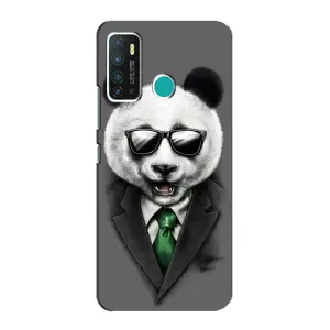 Чехлы с Пандами на Infinix Hot 9 / Hot 9 Pro (Панда в очках)
