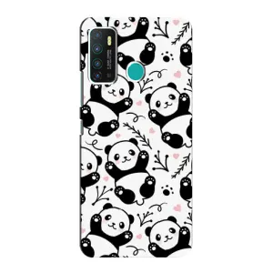 Чехлы с Пандами на Infinix Hot 9 / Hot 9 Pro (Пандочки)