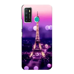 Чехол с Эйфелевой башней на Infinix Hot 9 / Hot 9 Pro (Париж башня)
