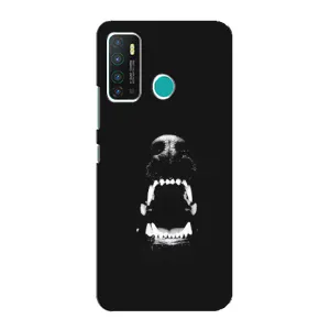 Чехол ДОБЕРМАН для Infinix Hot 9 / Hot 9 Pro (Пасть добермана)