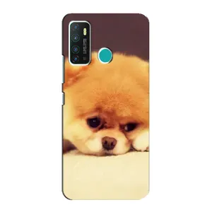 Чехол (ТПУ) Милые собачки для Infinix Hot 9 / Hot 9 Pro (Померанский шпиц)