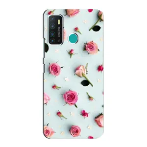 Чехлы с принтом Розочки для Infinix Hot 9 / Hot 9 Pro (Разные цветы)