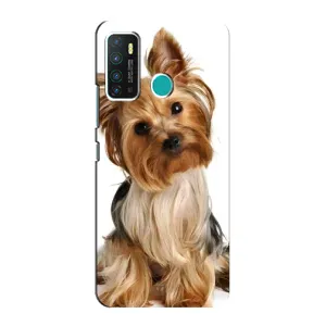 Чехол (ТПУ) Милые собачки для Infinix Hot 9 / Hot 9 Pro (Собака Терьер)