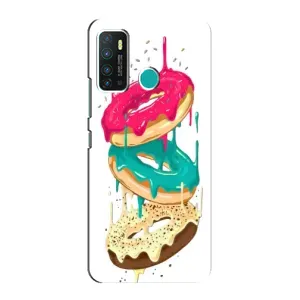 Чохол з зображенням смачної їжі для Infinix Hot 9 / Hot 9 Pro (Соковиті пончики)