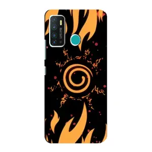 Купить Чехлы на телефон с принтом Anime для Infinix Hot 9 / Hot 9 Pro (Солнце Наруто)