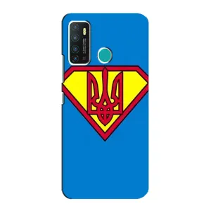 Чехол с картинкой (Патриотический ГЕРБ) на Infinix Hot 9 / Hot 9 Pro (Super - Герб)