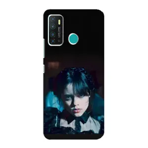 Чехлы с принтом Уэнсдей на Infinix Hot 9 / Hot 9 Pro (Танец Уэнсдей)