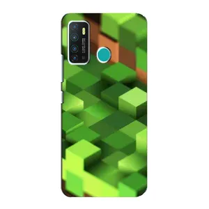 Чохли для Infinix Hot 9 / Hot 9 Pro (Персонажі МайнКрафт) (Текстура)