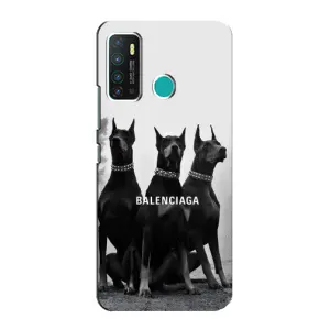 Чехол ДОБЕРМАН для Infinix Hot 9 / Hot 9 Pro (Три добермана)
