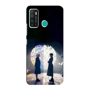 Чехлы с принтом Уэнсдей на Infinix Hot 9 / Hot 9 Pro (Уэнсдей и Энди)