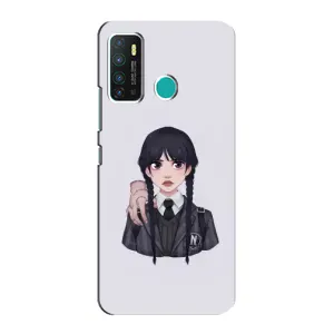 Чехлы с принтом Уэнсдей на Infinix Hot 9 / Hot 9 Pro (Вещь Венсдей)