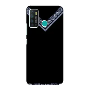 Силиконовый Чехол на Infinix Hot 9 / Hot 9 Pro (Воротник вышиванки)