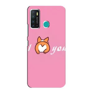 Силиконовые Чехлы Любимому человеку для Infinix Hot 9 / Hot 9 Pro (Я тебя люблю)