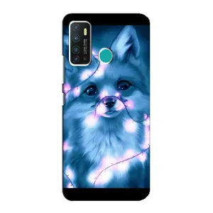 Чехол с Лисичкой для Infinix Hot 9 / Hot 9 Pro (Яркая Лиса)