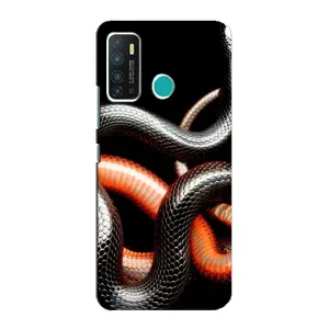 Чехлы с изображением разных животных для Infinix Hot 9 / Hot 9 Pro (Змея)