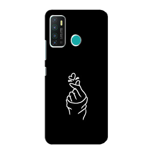 Чехол с рисунком «Знак Сердечка» для Infinix Hot 9 / Hot 9 Pro