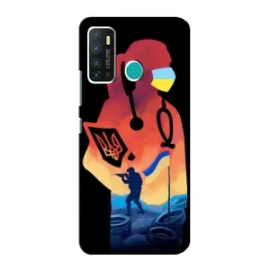 ЗСУ Чохли (TPU) для Infinix Hot 9 / Hot 9 Pro (ЗСУ Лікар)