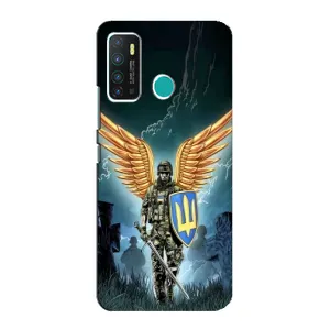 Патріотичний Чохол для Infinix Hot 9 / Hot 9 Pro (ЗСУ з крильми)