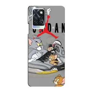 Силіконовый Чохол Nike Air Jordan на Інфінікс Нот 10 про (Air Jordan)