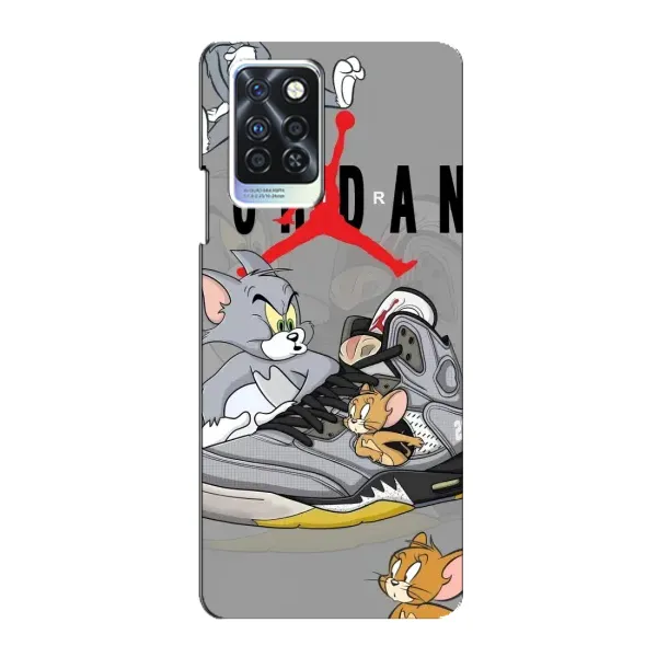 Чехол с рисунком «Air Jordan» для Infinix Note 10 Pro Чехол с рисунком «Air Jordan» для Infinix Note 10 Pro