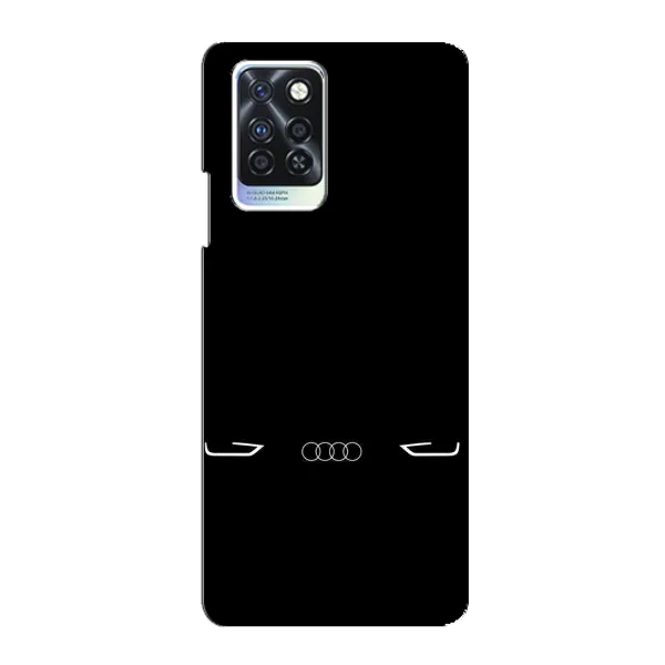 Чехол с рисунком «Силует Audi» для Infinix Note 10 Pro