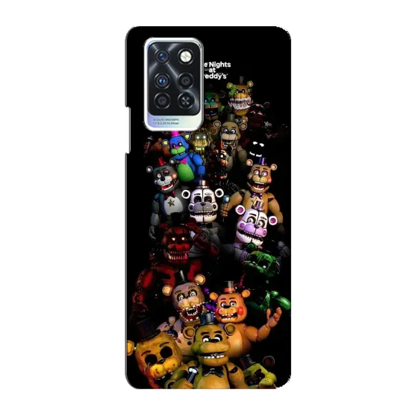 Чехол с рисунком «Bear Freddy's» для Infinix Note 10 Pro