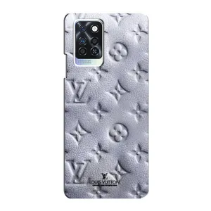 Текстурний Чохол Louis Vuitton для Інфінікс Нот 10 про (Білий ЛВ)