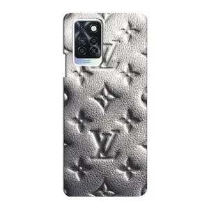 Текстурний Чохол Louis Vuitton для Інфінікс Нот 10 про (Бежевий ЛВ)
