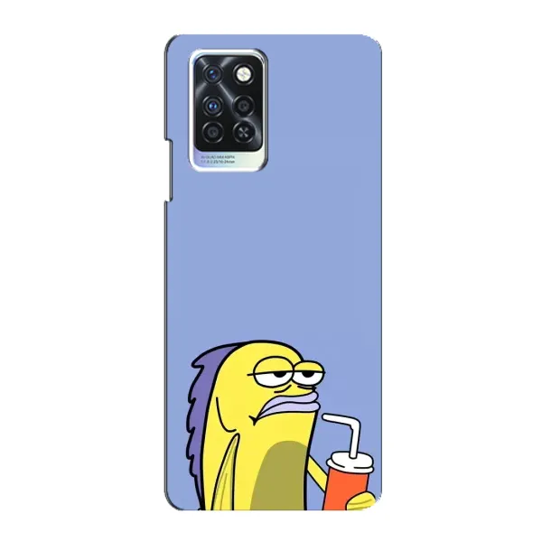 Чехол с рисунком «Безразличие» для Infinix Note 10 Pro Чехол с рисунком «Безразличие» для Infinix Note 10 Pro
