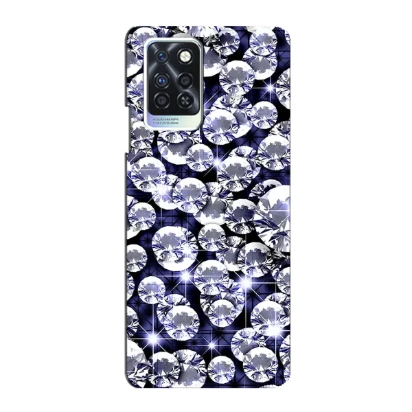 Чехол с рисунком «Бриллианты» для Infinix Note 10 Pro Чехол с рисунком «Бриллианты» для Infinix Note 10 Pro